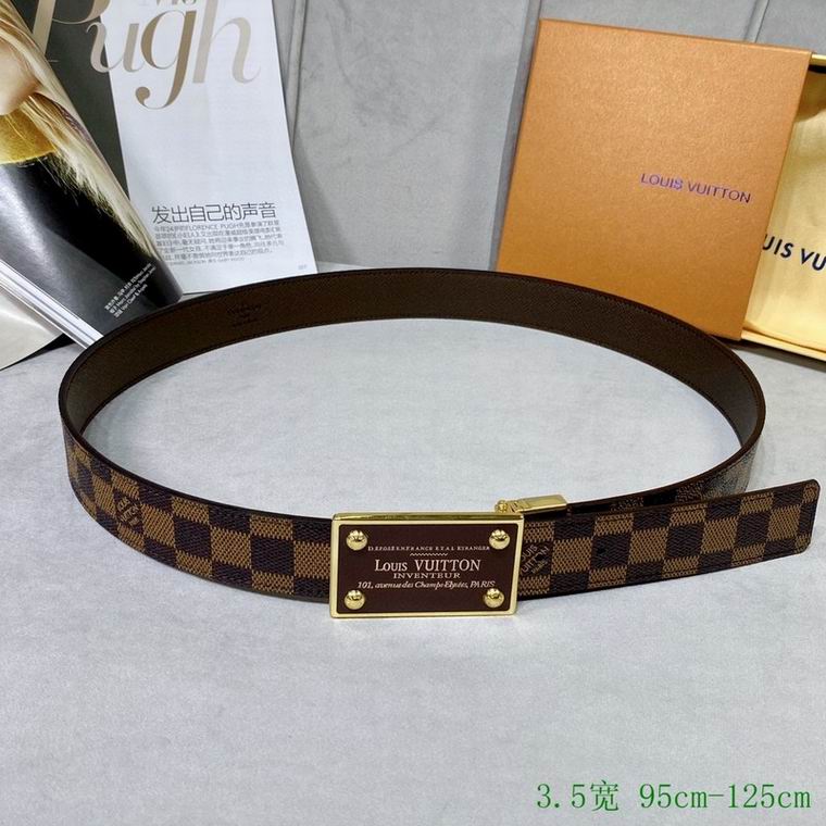 LV Belt 35mmX95-125cm 7D (83)